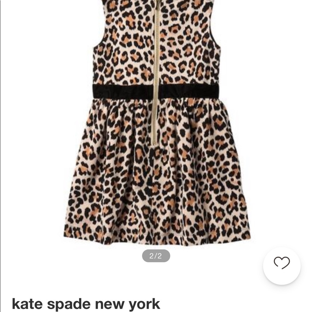 Kate spade leopard kids dress - Picture 5 of 5